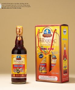 Hộp 2 chai nước mắm cốt Phụng Hưng Phú Quốc 43 độ đạm 500ml